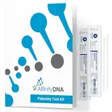 AffinityDNA Vaterschafts-DNA-Testkit – 99,99% genauer genetischer Abstrichtest | 21 Loci Paternity Home DNA-Testkits für Vater und 1 Kind | Ergebnisse in 4 Werktagen | Laborgebühr nicht inbegriffen