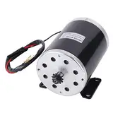 1000W Elektromotor Gleichstrommotor | E-Scooter Quad Go-Kart | 36V, 3000 U/min | Kettenantrieb 25H-11T | MY1020-Typ