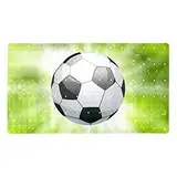 Z&Q Badewanne und Duschmatten Fußball rutschfeste Badematte PVC wasserdichte Badewannenmatte für Badezimmerdekorationen 40x71 cm