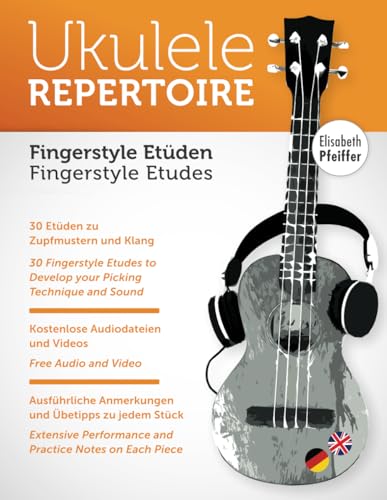 Fingerstyle Etüden - Fingerstyle Etudes (Ukulele Repertoire)