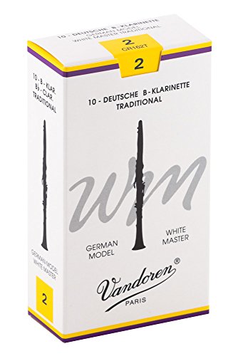 Vandoren Blätter B-Klarinette Deutsch 2,0 White Master Traditional