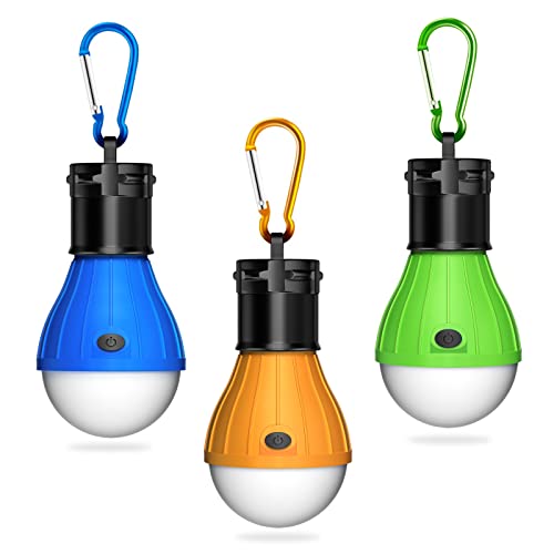 Camping Zubehör, Winzwon Campinglampe, Zeltlampe, Notfallleuchte LED Camping Laterne Batteriebetrieben, Geschenke für Kinder, Glühbirne Notlicht für Camping Angeln Stromausfall Notfall Hurricane