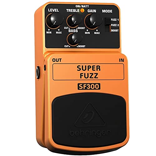 Behringer SUPER FUZZ SF300 3-Mode Fuzz Distortion Effektpedal