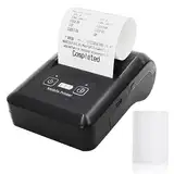 Bisofice Bondrucker 58mm Bluetooth Bondrucker, Kabelloser Thermodrucker Belegdrucker, Unterstützt Bluetooth+USB, kompatibel mit iOS Android Windows, für Restaurants, Einzelhandel