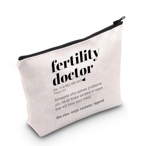 Fruchtbarkeits-Arzt-Geschenk, Wertschätzungsgeschenk für Geburtshelfer, IVF-Geschenk, Schwangerschaftsgeschenk, Fruchtbarkeitsgeschenk, OBGYN-Geschenk, Fruchtbarkeitsarzt, Kosmetiktaschen