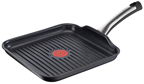 Tefal Talent Pro E44040 Grillpfanne, 26 cm, induktionsgeeignet, antihaftversiegelt, schwarz