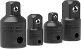 4Stück Stecknuss Adapter Set, Schlagschrauber Adapter Vielzahn Nuss Satz für Knarren, Steckschlüsseln, Nuss