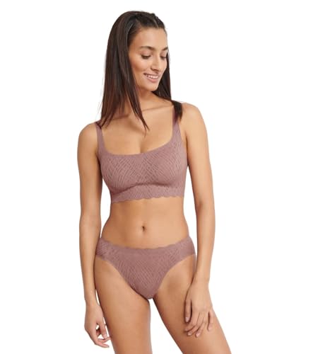 sloggi Damen ZERO Feel Bliss High leg, Cacao, S