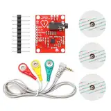 AD8232 EKG Modul Kit Binghe AD8232 EKG Messpuls Herzfrequenzsensor Modul AD8232 EKG-Überwachungssensor EKG Herzfrequenzsensor Modul mit Dupont-Kabel Kompatibel mit Arduino