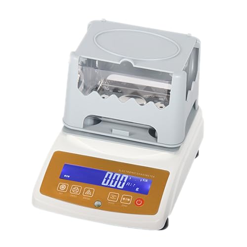 BDJSN Tragbarer Goldreinheitstester, 0,01–300 G Edelmetallreinheitstester, 0,001 Dichte, 1–24 K Golddichtemessgerät Für Labore, Schulen, Goldgeschäfte, Juweliergeschäfte