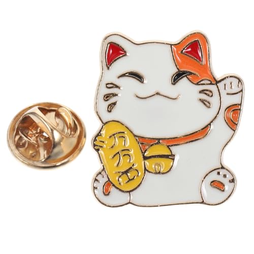 GALPADA 1Stk Brosche im japanischen Stil jäckchen zinkleimverband Kawaii Brosche Katze-Emaille-Pin Katze Stifte langlebige Brosche aus Legierung Korsage im japanischen Stil Zinklegierung