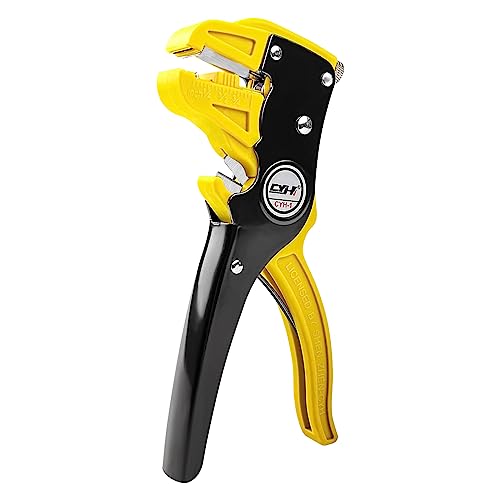 Relota Automatische Abisolierzange, Abisolierzange Automatisch 2 in 1, Abisolierwerkzeug für 0.5-6mm Kabel, Abisolierzangen Mit Seitenschneider, Wire Stripper für Abisolieren und Schneiden