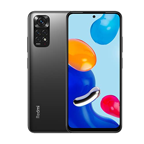 Xiaomi Redmi Note 11 - Smartphone 4GB + 128GB, 6,43" FHD+ DotDisplay, Snapdragon 680, 50 MP Quad-Kamera, Dual-SIM (Gray)