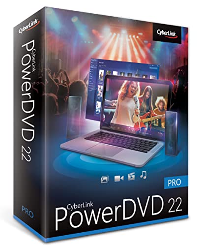 CyberLink PowerDVD 22 Pro | Universelle Medienwiedergabe und -verwaltung | Lebenslange Lizenz | BOX | Windows