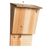 Fledermaushäuser – Fledermaushaus außen | Kammer Big Bat Box für draußen perfekt gestaltet | Holz Fledermaushaus | Zedernfledermausboxen für draußen | Holz Fledermaushaus Bausatz für Fledermäuse