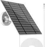 Solarpanel für Überwachungskameras, 6W USB-Solarpanel für Kameras, DC 5V, Kamera-Solarpanel-Ladegerät USB-C, IP65 wasserdichtes USB-Solarpanel-Ladegerät für Kamera mit 360° verstellbarer Montage