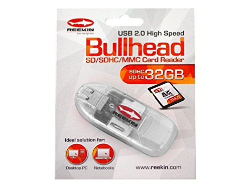 Reekin Bullhead Card Reader für SD/SDHC/MMC *Weiss