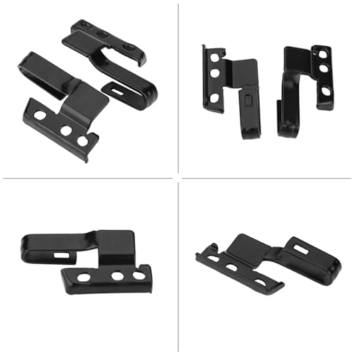 Wischerblatt-Adapter, Schwarz, Universeller Professioneller Wischerarm-Adapter, 2 Set Vorne, Auto-Reparatur für 4S, Auto-Wartung, Autofabrik