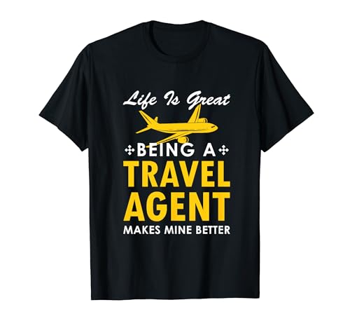 Niedliche Reiseagentur für Reisebüro-Bewusstseinsgeschenk T-Shirt