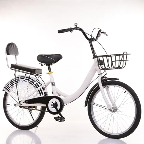 Citybike 24 Zoll Fahrrad aus Kohlenstoffstahl für Erwachsene für den Weg zur Arbeit oder zur Schule C,22 inch solid tire
