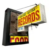 Retro Wandleuchte Für Schallplattenstudio - Vinyl Plattenladen Retro Lichtbox - Plattenspieler Beleuchtung Gelbes Schild Für Gastronomie Wohnzimmer Deko