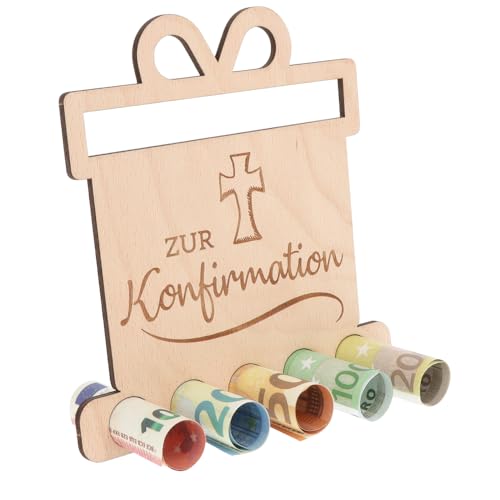 Spruchreif | Geldgeschenk zur Konfirmation – Originelles Geschenk aus Holz für Konfirmanten | Perfekte Geschenkidee für Konfirmationsfeiern