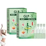 8 Stück STDEI GLP-1 Orale lósung, STDEI GLP-1 Oral Solution, GLP-1 Peptid Komplex Serum, Natürliche GLP-1 Supplement Tropfen für Frauen und Männer, Natürliche pflanzlichen Extrakten