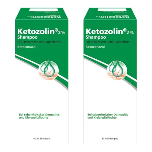 Ketozolin 2% Shampoo gegen Schuppen und Hautpilz 60ml