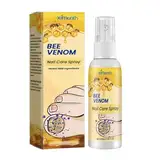 Bienengift Nagelpflege Spray, Bienengift Nagelbehandlung Serum für Fingernägel und Fußnägel,Nagelverteidigung Bienengift Behandlungsserum