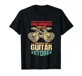 Gitarrenladen Gitarre Gitarrenspieler Gitarrist T-Shirt