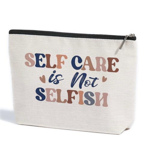 Motivierende Make-up-Tasche, inspirierende Geschenke für Frauen, Bewusstsein für psychische Gesundheit, Stressabbau, Geschenke für weibliche Psychologin, Therapeutin, Beraterin, Freundschaft,