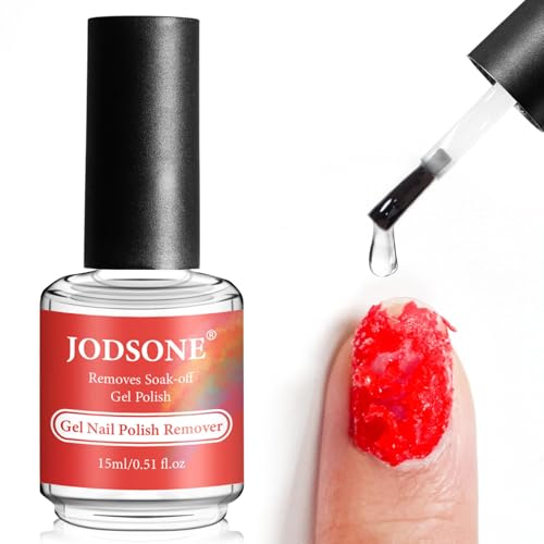 JODSONE 15ML Gel-Nagellack-Entferner Keine Notwendigkeit Einweichen oder Wickeln Gel-Entferner für Nägel 3-5 Minuten