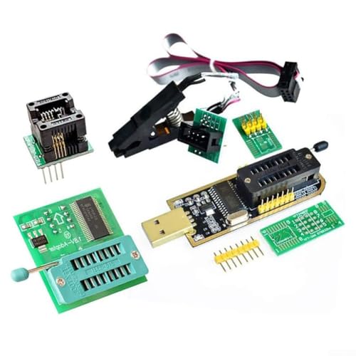 SOP8 USB-Programmierer inkl. CH341A-Chip und 1 8-V-Adapter zur Erleichterung von Verwaltungsaufgaben