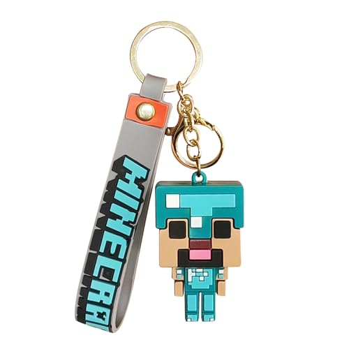MEBSJY Schlüsselanhänger, Anime Figuren Spiel Schlüsselanhänger, Schultasche Dekor, Gamer Geschenke, Rucksack Anhänger, Partyzubehör, Geschenk für Kinder, für Jungen und Mädchen