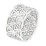 Schoschon Ring Blume des Lebens 925 Silber Lebesblume Damenring