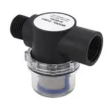 Filter 1/2 Zoll, Wasserfilter 1/2" Wasserpumpenfilter, Inline-Wasserfilter, 1/2-Zoll-14-Innengewinde, Inline-Filter, 50-Mesh-Sieb, Kunststoffkonstruktion, Wassersieb Für Rohrleitungen