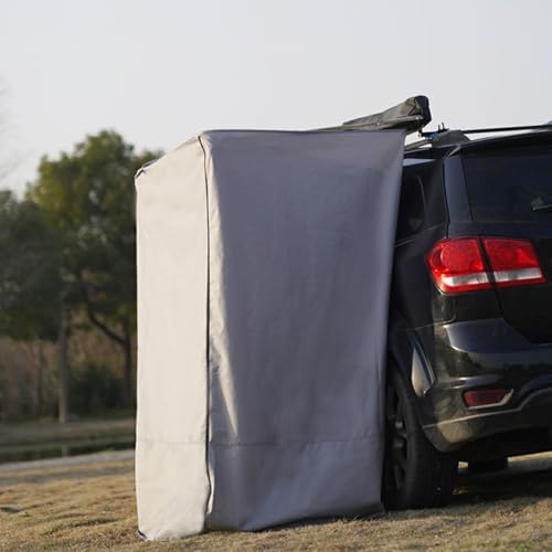 Miuxe Auto-Seiten-Duschraum-Dachzelt, SUV Badezimmerzelt Für Outdoor-Camping, Sichtschutz, Dachträger, Duschzelte, Sichtschutz, Tragbare Fahrzeug-Markise, Duschraum