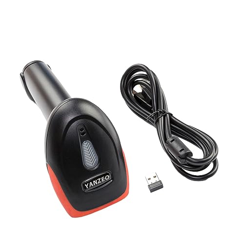 Yanzeo Handheld Barcode-Scanner USB Wireless 2.4G Barcode-Scanner 1D 2D QR Code Pos Laser Barcode-Leser