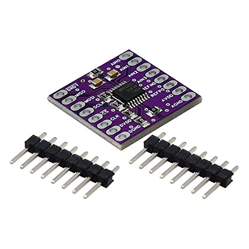 ADC Modul, DC 3V-5V ADS1220 24Bit ADC Module SPI AD Converter Analog to Digital Signal Convert Module