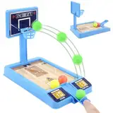 ZMDMAH Desktop Basketballspiel, Finger Basketball, Basketball Flipper, Finger Basketball Spiel, Mini Finger Spielzeug Basketball, Basketball Desktop Spielzeug für 6 7 8 9 Jahre Jungen und Mädchen