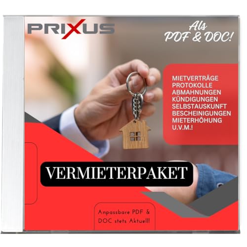 Das Vermieterpaket: Ihr Schlüssel zur mühelosen Vermieterverwaltung! - Download (Ohne CD-ROM!)