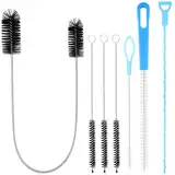 CONJURAIDE 7 Stück Abflussreiniger Spirale, Abflussbürste Rohrbürste Rohrreinigungsspirale Rohrreinigungsbürste Reinigungsbürsten Abflussspirale Drain Cleaner Schlauchbürste für Abfluss Pipe Cleaner