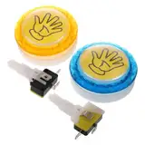 IMIKEYA 2 Stück Spielkonsolen-Summer Mit Led-drucktasten, Zubehör Für Handheld-spielgeräte, Beleuchtete Tasten Für EIN Verbessertes Spielerlebnis Und Eine Genaue Steuerung