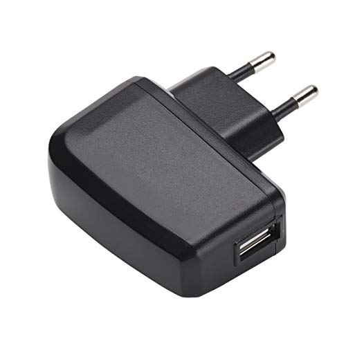 Slabo USB-Adapter Netzteil für Amazon Fire 7-Tablet | Kindle Paperwhite Ladegerät Reiseladegerät Charger Ultra-Slim - SCHWARZ | Black