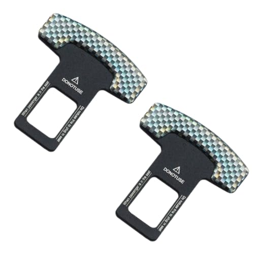 2 Stück Gurtschloss Adapter, Color Anschnaller Adapter, Auto-Sicherheitsgurt Clip, Sicherheitsgurtschloss, Auto-Sicherheitsgurt Schnalle, passend für die meisten Autoteile