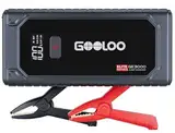 GOOLOO GE3000 Starthilfe Powerbank, 3000A Booster Auto Starthilfe Für 12V(Höchststart von 8,5L Benzin/6,0L Diesel), Mit LED und Anzeige, Jump Starter Inklusive USB-Ladekabel und Starthilfekabel