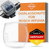 WHEELOO E-Bike Displayschutz für Bosch Intuvia Display | Transparent und wasserdicht | Stoß- und Kratzschutz I UV-Beständig I Display Schutzhülle I Ebike Schutz Zubehör