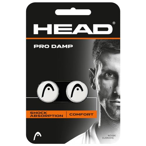 HEAD Schlägerzubehör Pro Damp 2er Tennissaite, White, 1size