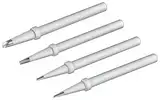 Goobay 51092 Lötspitze Set für Lötstation AP2 / Lötkolben Spitzen 4er Set / Ersatz Lötspitzen Soldering Tips zum Löten / Soldering Station Zubehör / 4 Stück