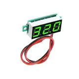 Spannung Meter 2 Draht 0 28 "Für 2 5~30 V Digital Voltmeter Gauge Tester Rote LED Display Panel Montieren Auto Batt